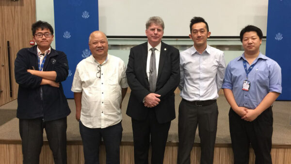 cybersecurity talk group picture